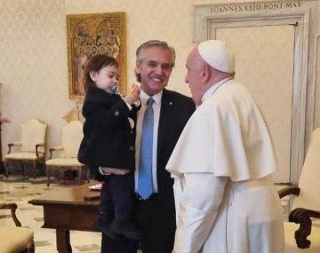 El papa Francisco recibió al expresidente Alberto Fernández en el Vaticano