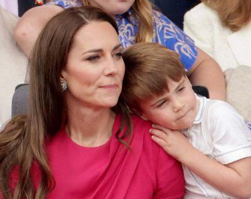 Kate Middleton volvió a aparecer por el cumpleaños de su hijo