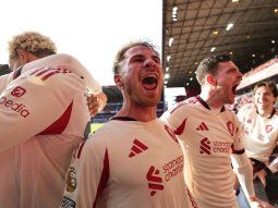 Gol agónico de Mac Allister para el triunfo de Liverpool ante Nottingham Forest