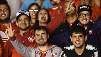 Festejo de Independiente Festejo de Independiente