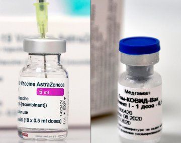 Destacan la alta seguridad de la combinación de Sputnik V con AstraZeneca