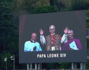 Video: así se enteraba de la elección del papa León XIV el público del Masters 1000 de Roma