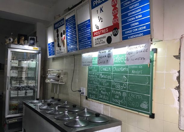 Insólito: furor por la heladería de La Plata que incluyó entre sus gustos la crema covid
