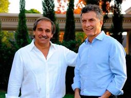 Nicolás Caputo y Mauricio Macri