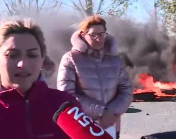 En Bahía Blanca cortan rutas tras el veto de Milei a la ayuda por las inundaciones