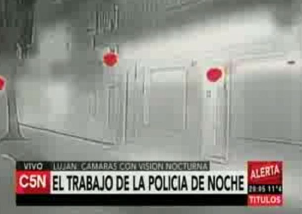 Así trabaja la policía en las zonas más afectadas de Luján