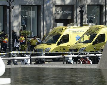 El audio policial del momento exacto del atentado