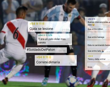 Así se sintió en los grupos de WhatsApp la decepción de Argentina