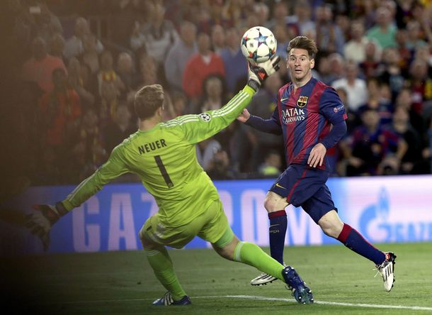 Con esta joya, Messi ganó el premio al mejor gol de Europa: mirá el video