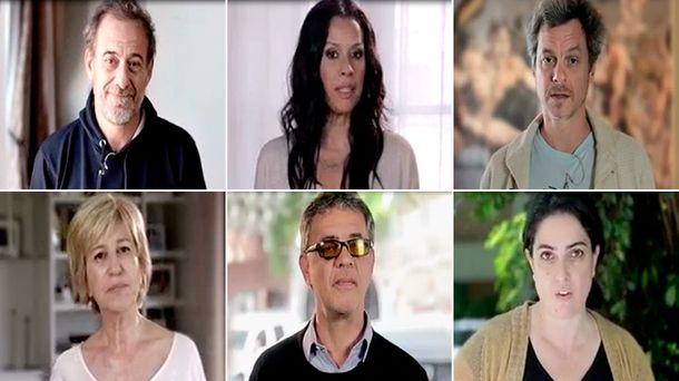 VIDEO: mirá los spots de los artistas que apoyan a Scioli