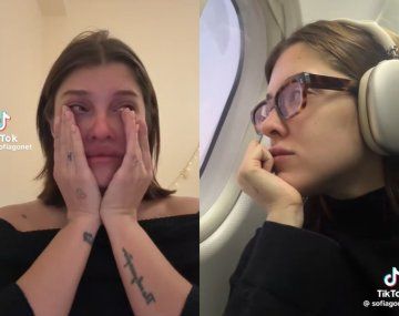 Sofía Gonet, tras separarse de Homero Pettinato.