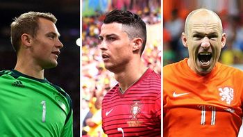 ¿y messi? cristiano ronaldo, neuer y robben, nominados al mejor jugador europeo ¿y messi? cristiano ronaldo, neuer y robben, nominados al mejor jugador europeo