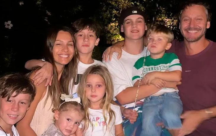El llamativo detalle en una foto de Pampita, Vicuña y sus hijos que emocionó a todos