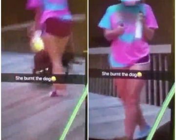 La adolescente subió las imágenes a sus redes sociales