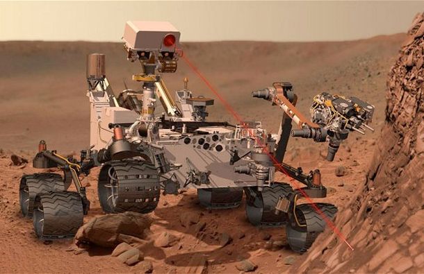 Curiosity podría haber encontrado moléculas orgánicas en Marte