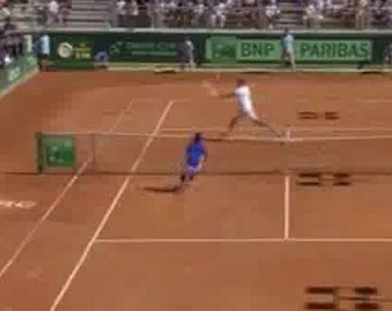 VIDEO: El agónico punto con el que Delbonis terminó de sepultar a Fognini
