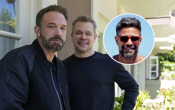 Desopilante: Ben Affleck y Matt Damon recrearon el audio que avergonzó a Luciano Castro