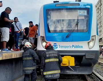 El tren Sarmiento arrolló a un hombre en la estación Liniers