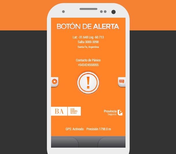 ¿Cómo funciona el botón de alerta para celulares del gobierno de la Provincia?