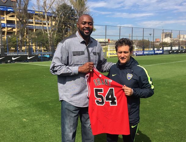 Horace Grant conoció la Bombonera