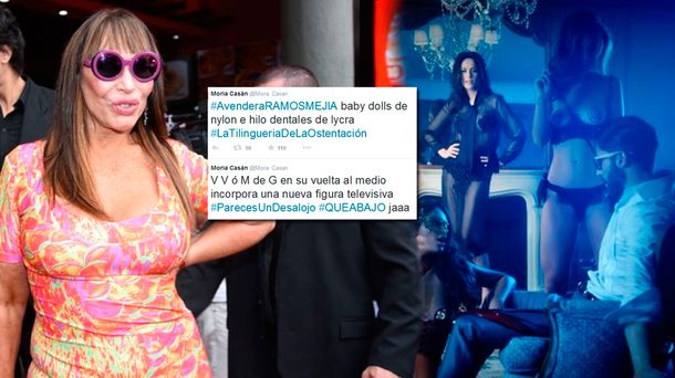 Moria Casán vs Victoria Vannucci: Baby dolls de nylon, la tilinguería de la ostentación