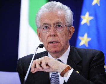 El premier italiano, Mario Monti