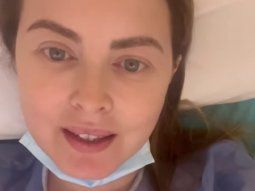 El impactante moretón que Silvina Luna mostró desde una clínica