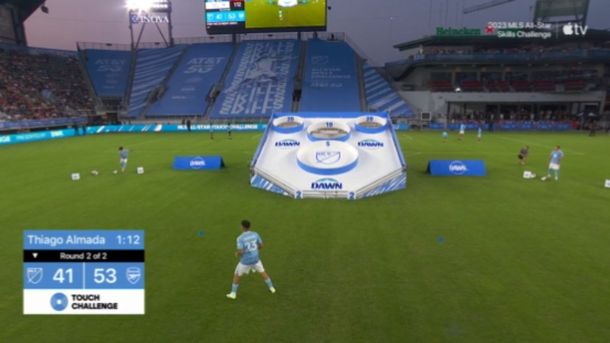 Thiago Almada se lució en el All-Star de la MLS