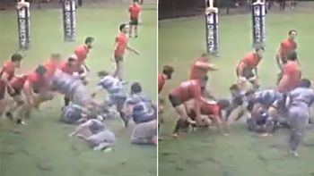 la tremenda patada en un partido de rugby entre san albano y pucara la tremenda patada en un partido de rugby entre san albano y pucara
