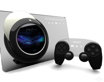 Imagen no real de la PlayStation 4