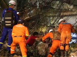 Un derrumbe en Camboya dejó un saldo de 36 muertos