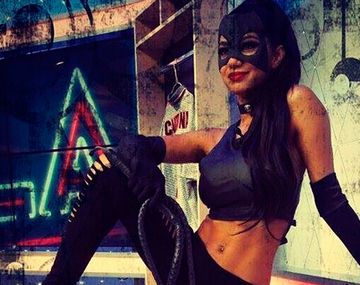 VIDEO: Kate Rodríguez se disfrazó de Gatúbela para Halloween