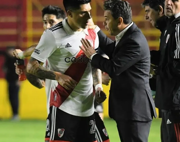 Enzo Pérez rompió el silencio luego del supuesto cruce con Gallardo
