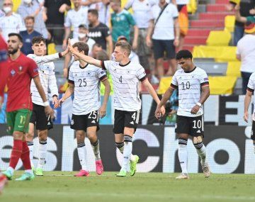 Los seis goles del mejor partido de la Euro 2020: Alemania le ganó 4 a 2 a Portugal