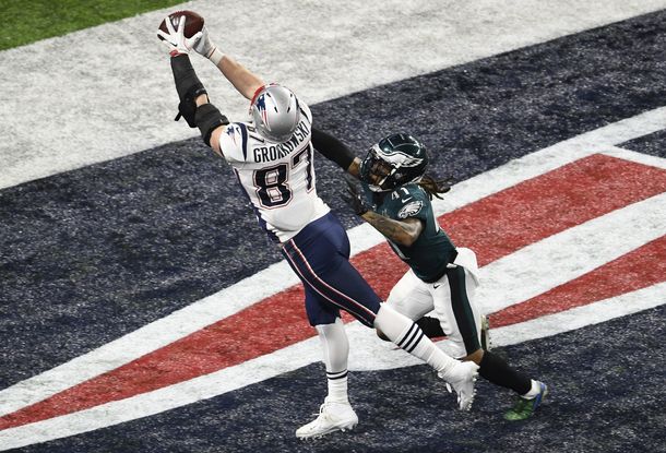 El jugador de 28 años convirtió dos touchdowns el último domingo