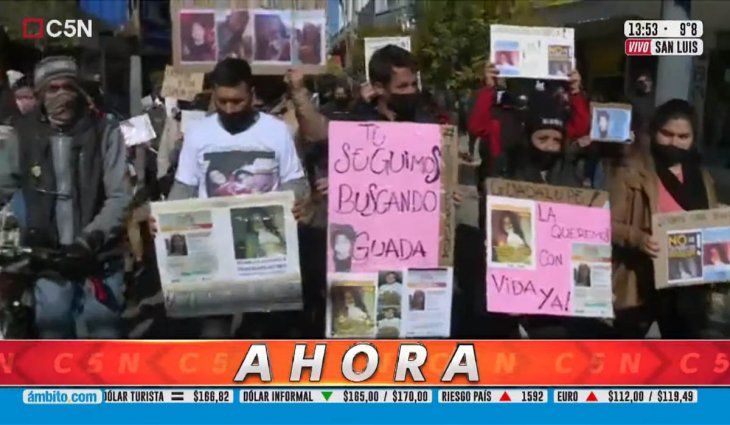 Familiares de Guadalupe Lucero marcharon por su aparición