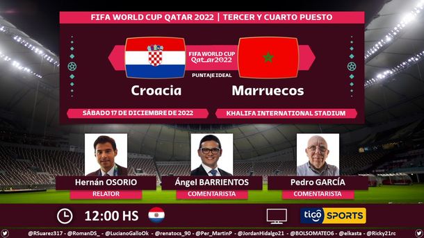 Comentarista de Paraguay mandó saludos a Elber Galargabich