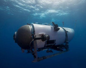 Desapareció un submarino turístico que se usa para visitar los restos del Titanic