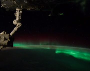 Conocé al astronauta que sube videos desde el espacio
