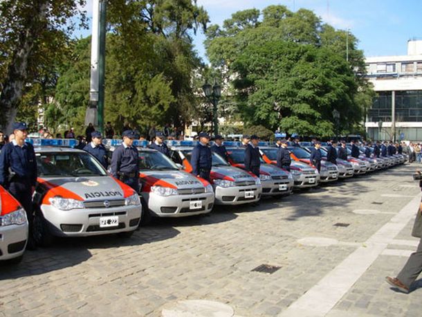 Móviles policiales