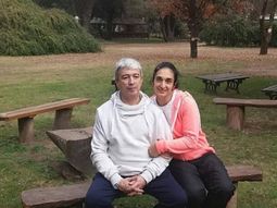Jorge Garzón y su mujer