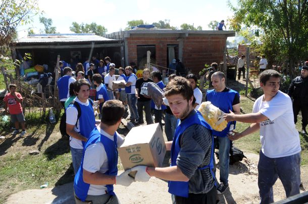 Más de 20 mil familias afectadas fueron asistidas con el trabajo de jóvenes