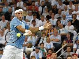 Del Potro, ante Ivo Karlovic Del Potro, ante Ivo Karlovic