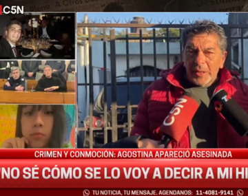 La palabra del abuelo de Agostina Vega: No vamos a parar hasta que estén todos presos