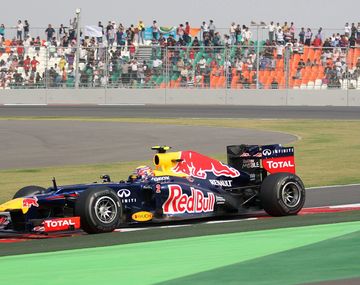 Sebastian Vettel logró la pole en el Gran Premio de India