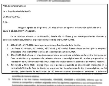 El Gobierno negó llamados entre la Casa Rosada y bandas de narcotraficantes