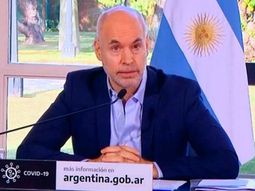 Horacio Larreta, jefe de Gobierno porte&ntilde;o