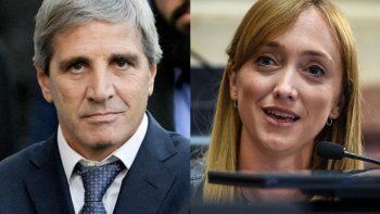 Luis Caputo | Anabel Fernández Sagasti Luis Caputo | Anabel Fernández Sagasti