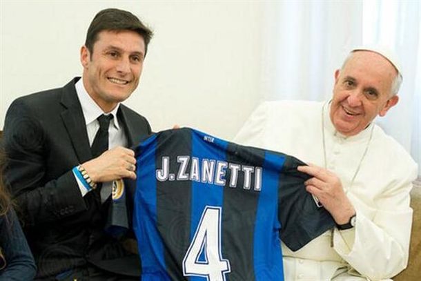El papa Francisco recibió al Pupi Zanetti en el Vaticano