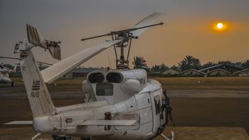 La Fuerza Aérea Uruguaya envía un helicóptero a Brasil para colaborar con las tareas de rescate. La Fuerza Aérea Uruguaya envía un helicóptero a Brasil para colaborar con las tareas de rescate.